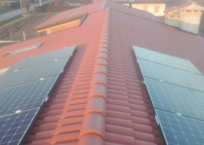 Impianto fotovoltaico da 4 kWp su tetto a falda