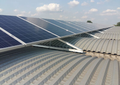 Impianto fotovoltaico da 70kWp con ottimizzatore Solaredge