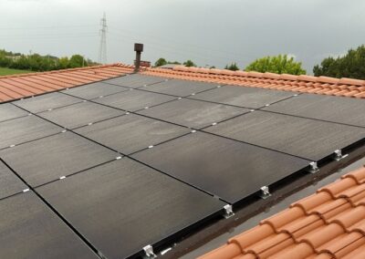 Impianto fotovoltaico Sunpower per abitazione privata