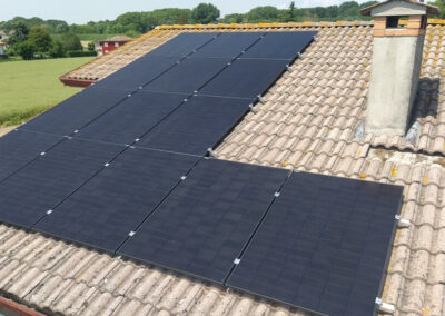 Impianto fotovoltaico con sistema di accumulo a Udine