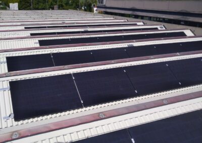 Impianto fotovoltaico su microshed