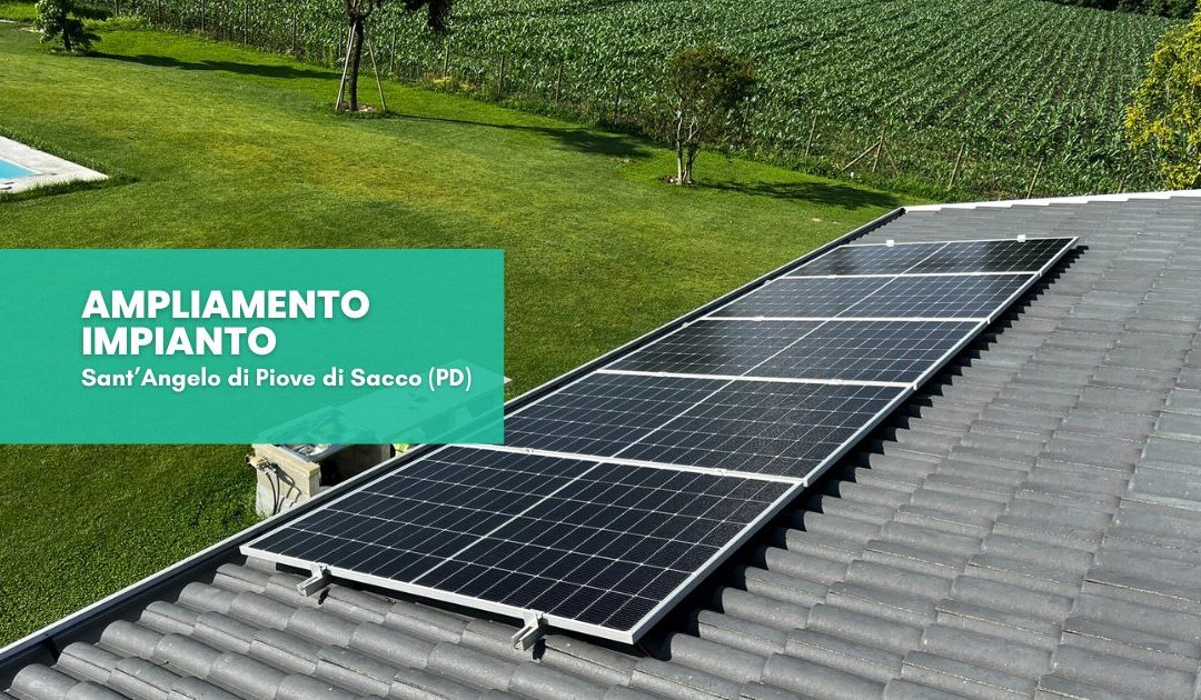 Ampliamento impianto fotovoltaico