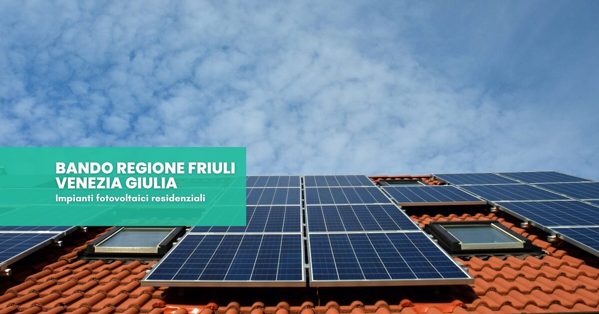 istanze on line fvg fotovoltaico