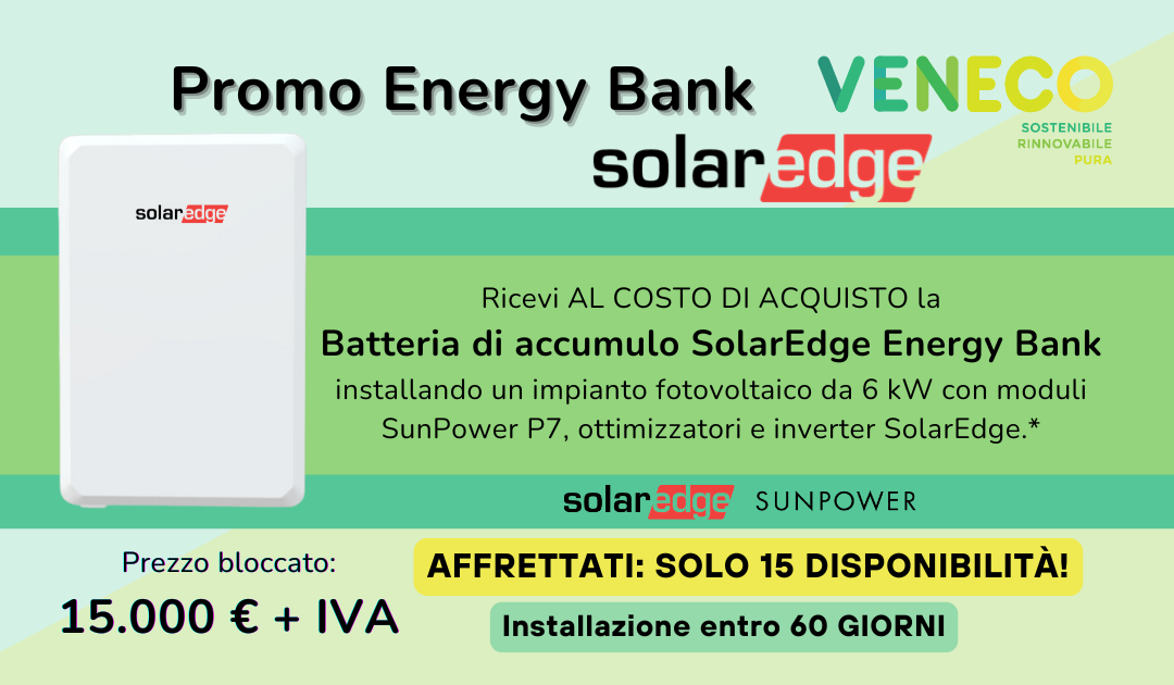 Promo SolarEdge settembre 2024