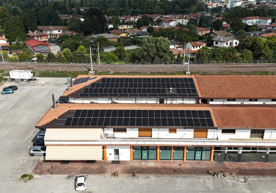 Impianto fotovoltaico pasticceria da Marco