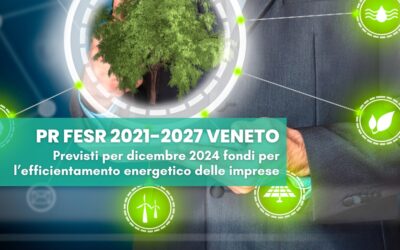 Previsti per dicembre 2024 strumenti finanziari per l’efficientamento energetico delle imprese