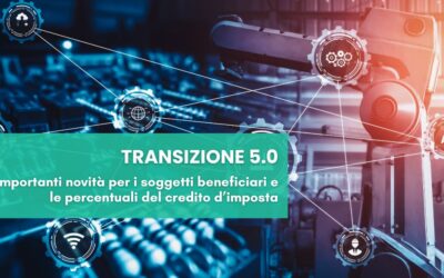 Nuovi beneficiari e percentuali per la Transizione 5.0
