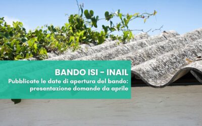 Bando ISI – INAIL: domande a partire dal 14 aprile
