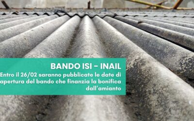 Bando ISI – INAIL: prevista l’apertura entro il 26 febbraio