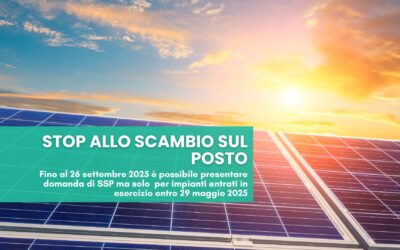 Stop allo scambio sul posto