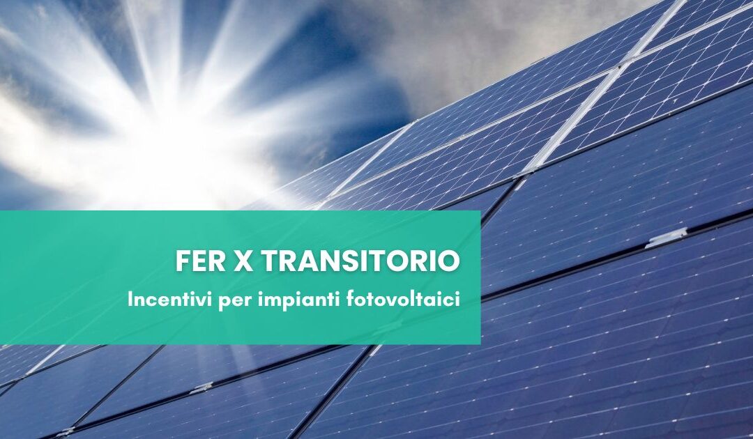 Decreto FER X Transitorio