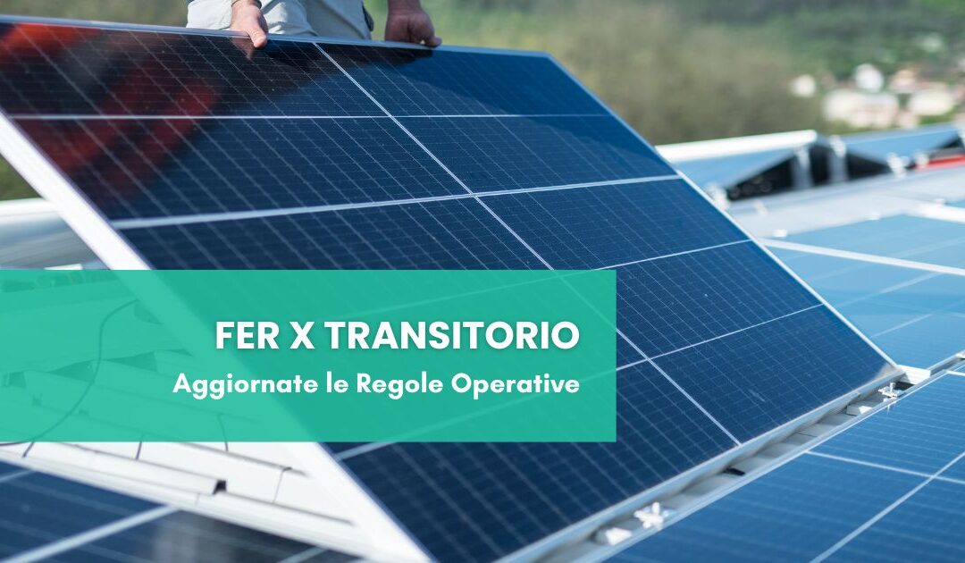 Regole Operative FER X
