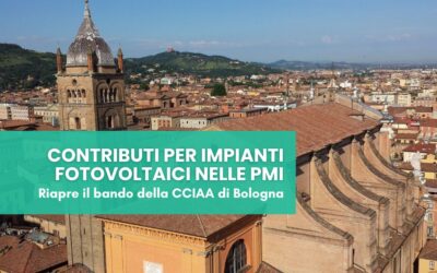 Contributi per impianti fotovoltaici – CCIAA Bologna