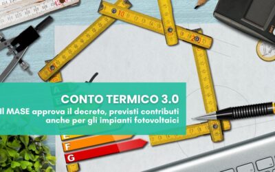 Conto Termico 3.0: incentivi anche per impianti fotovoltaici
