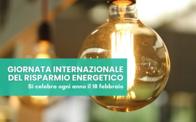 Giornata Internazionale del Risparmio Energetico 2026