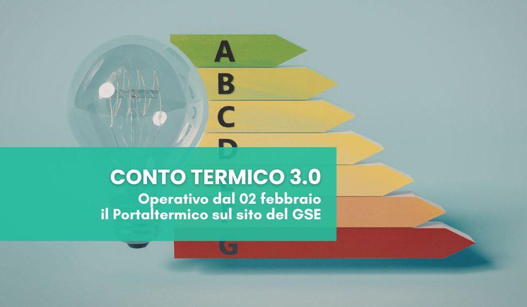 Portale Conto Termico 3.0