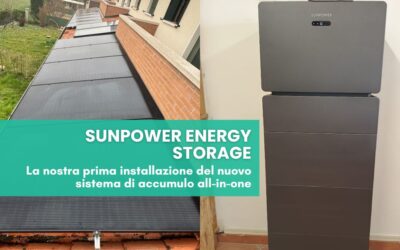 SunPower Energy Storage: la nostra prima installazione del nuovo sistema di accumulo all-in-one