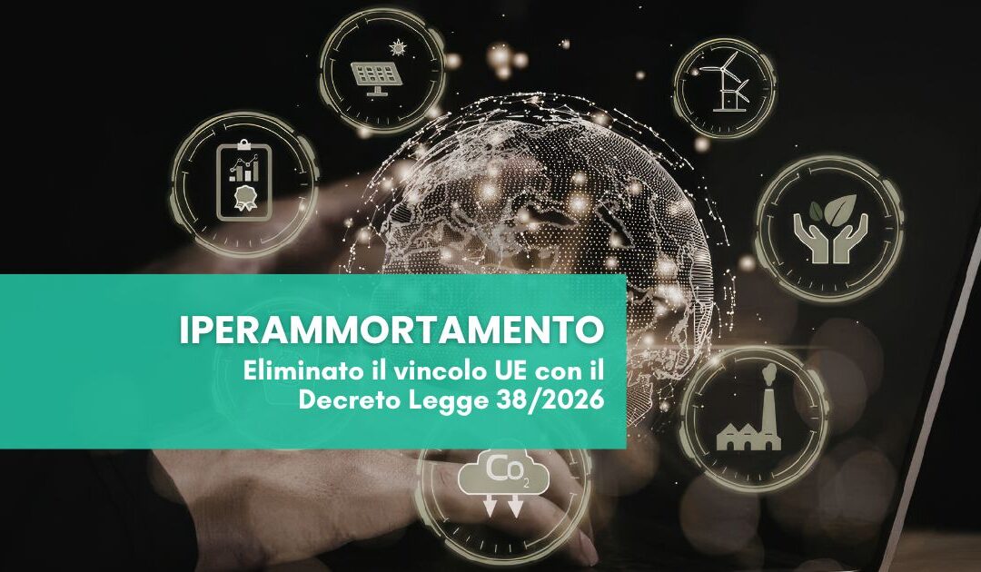 Iperammortamento: eliminato il vincolo UE