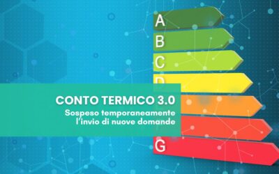 Conto Termico 3.0: il GSE sospende temporaneamente l’invio di nuove domande