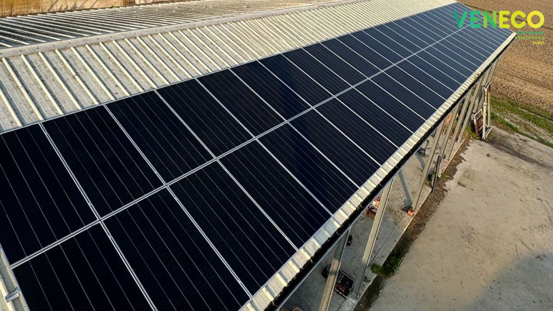 Impianto fotovoltaico azienda agricola Veneco CER