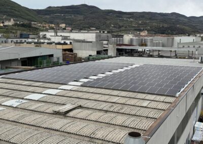 Impianto fotovoltaico che entra a far parte di Veneco CER