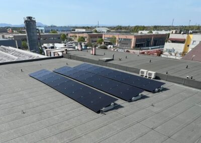 Impianto fotovoltaico industriale provincia di Padova