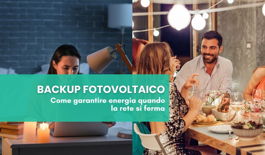 Backup impianto fotovoltaico