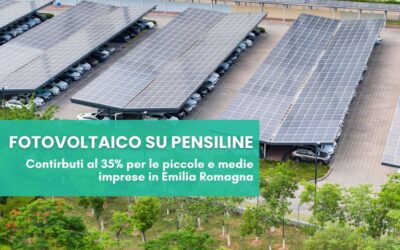 Fotovoltaico su pensiline: al via il bando della regione Emilia Romagna