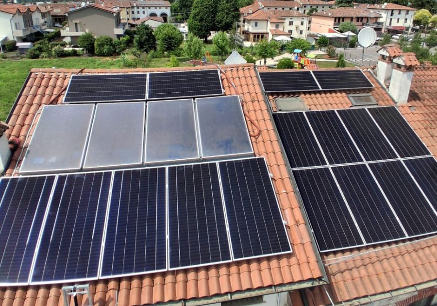 Impianto fotovoltaico bando Agrisolare - Agriturismo alla Corte