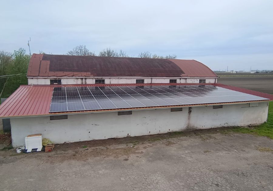 Impianto fotovoltaico bando Agrisolare - Gestioni agricole Vertuani