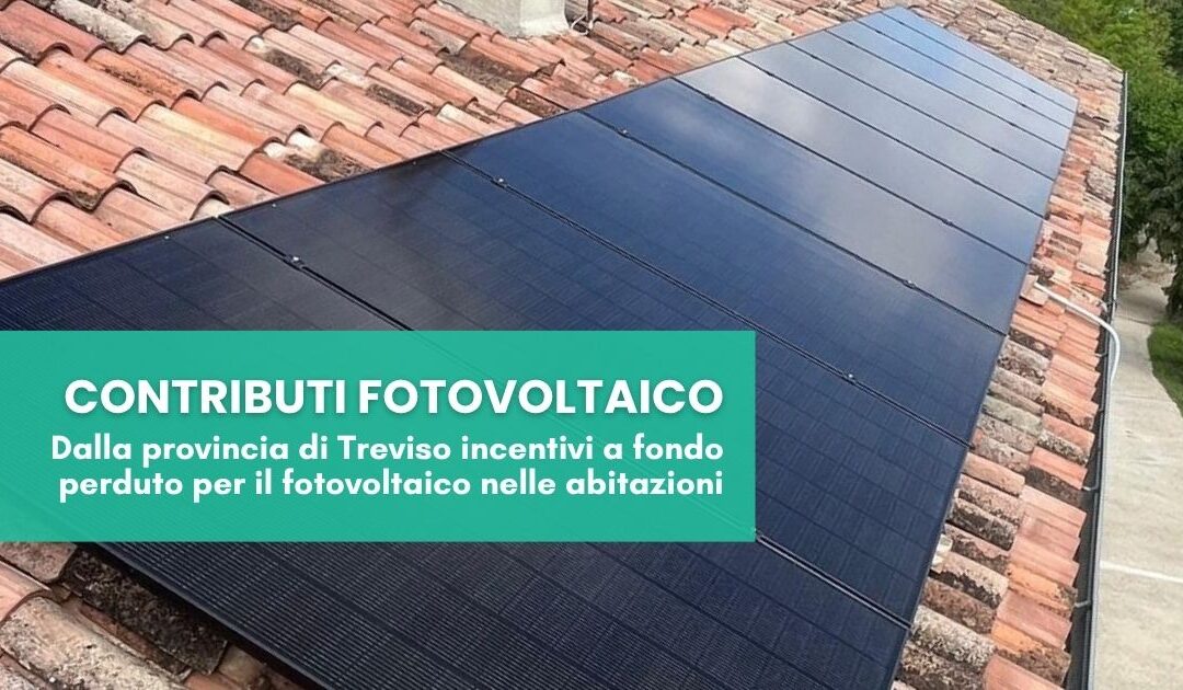 Bando fotovoltaico Treviso privati
